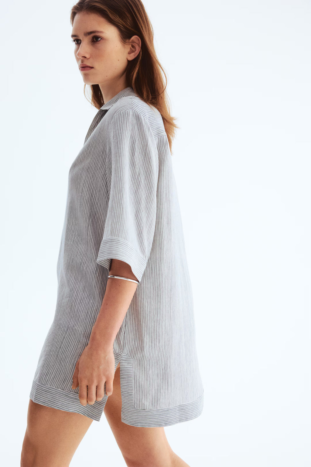 Loose-fit tunic dress