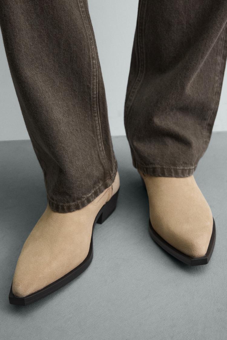 HARNESS LEATHER BOOTS