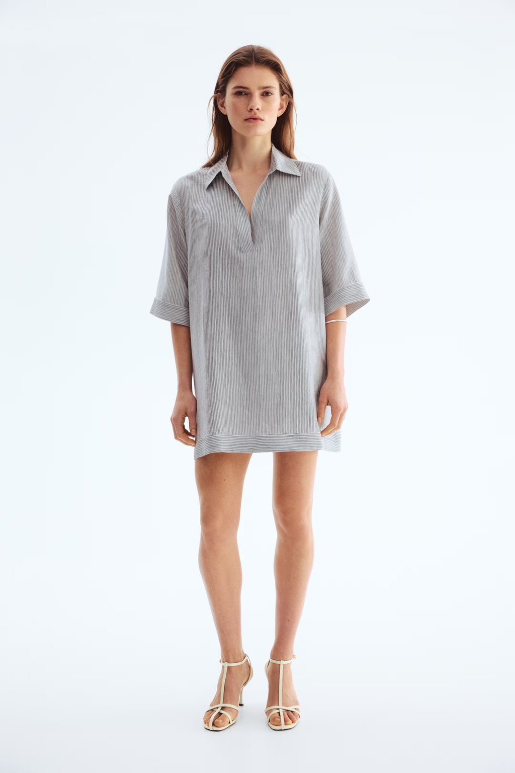 Loose-fit tunic dress