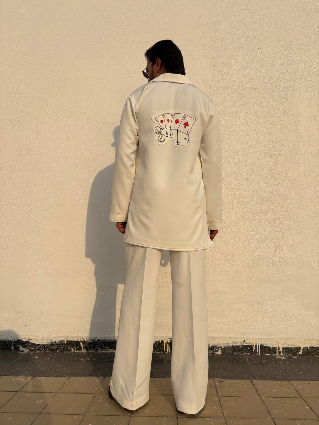 White Classic Kurta Co-ord