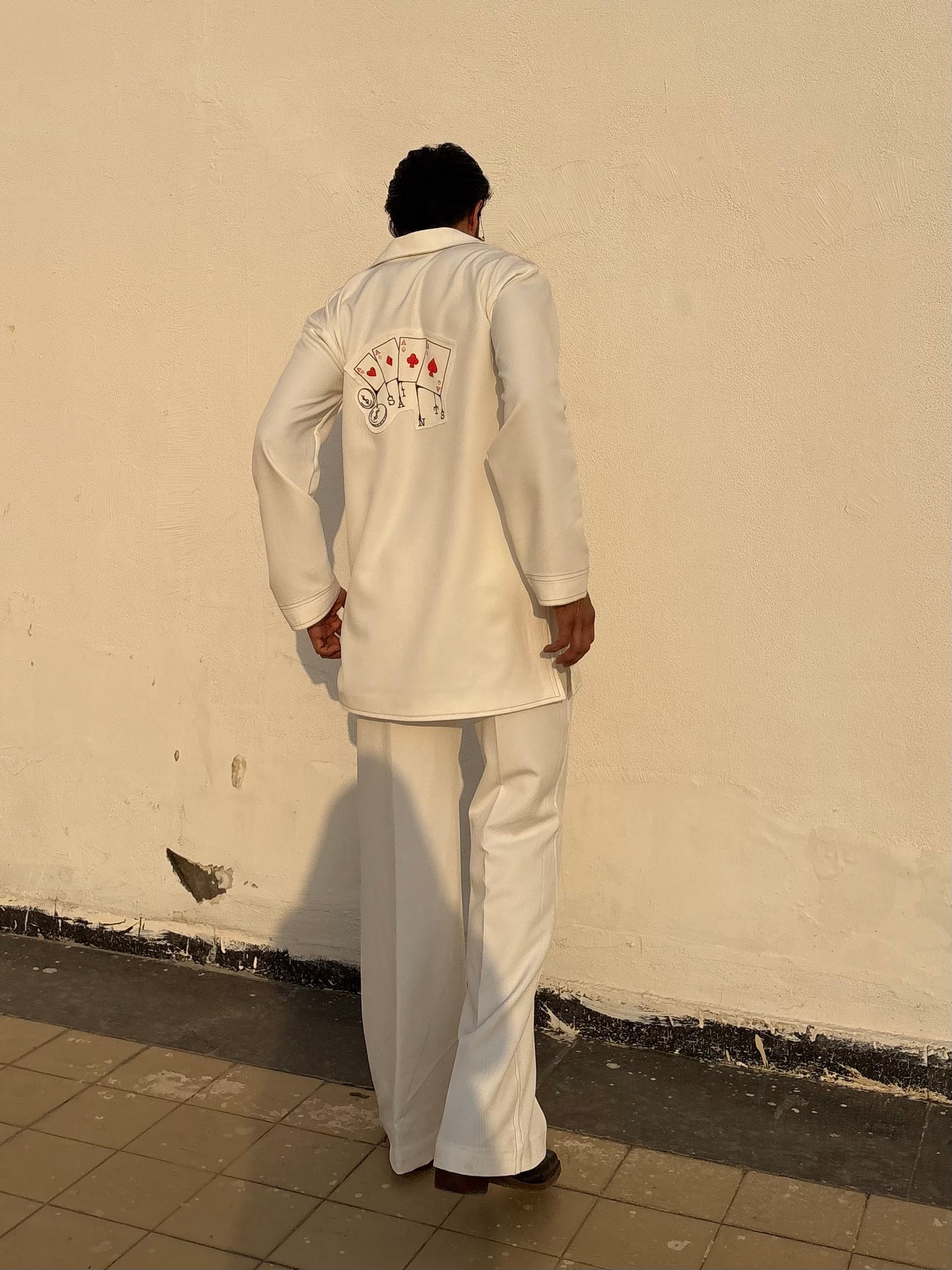 White Classic Kurta Co-ord